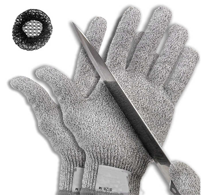 Stainless Steel Protection Hand Anti Cut Resistant Safety Gloves