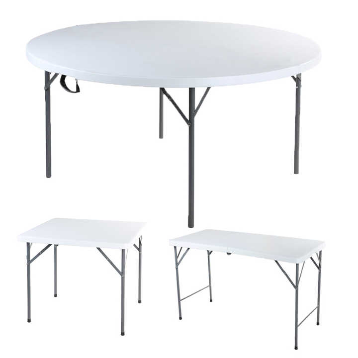 Durable Foldable Plastic Outdoor Folding Table